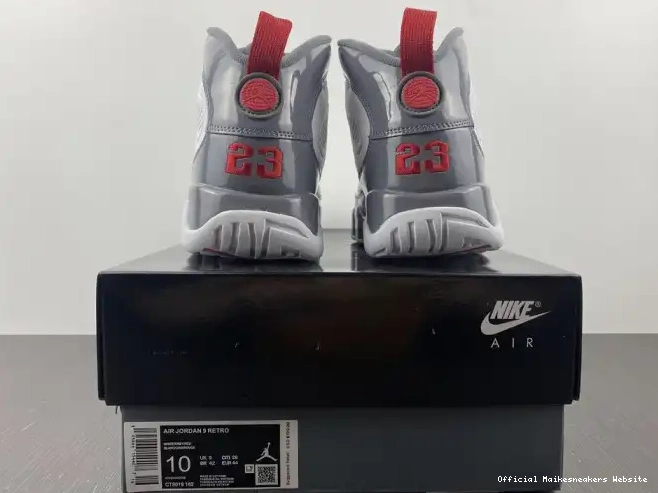 Official Maikesneakers Fire Air CT8019-162 Red 9 Jordan 0520